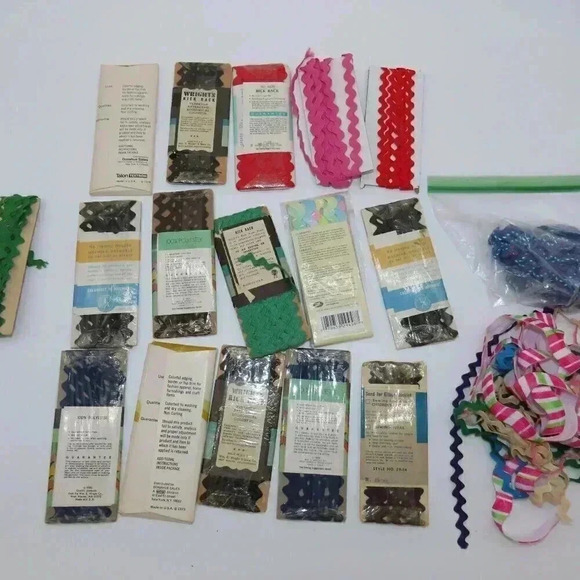 Vintage Rick Rack Bundle Sewing Decorate Embellish - Picture 3 of 3